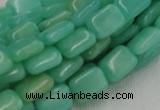 CHM09 16 inches 10*14mm rectangle green hemimorphite beads wholesale