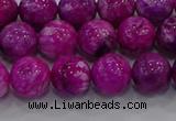 CHM231 15.5 inches 10mm round dyed hemimorphite beads wholesale