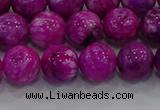 CHM232 15.5 inches 12mm round dyed hemimorphite beads wholesale