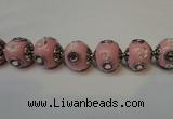 CIB120 19mm round fashion Indonesia jewelry beads wholesale