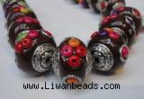 CIB153 21mm round fashion Indonesia jewelry beads wholesale