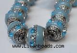 CIB170 19mm round fashion Indonesia jewelry beads wholesale