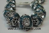 CIB201 19mm round fashion Indonesia jewelry beads wholesale