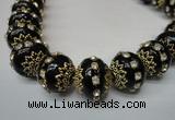 CIB276 14*16mm rondelle fashion Indonesia jewelry beads wholesale