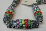 CIB28 17*60mm rice fashion Indonesia jewelry beads wholesale