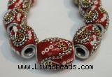 CIB300 15*20mm drum fashion Indonesia jewelry beads wholesale