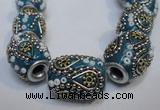 CIB301 15*20mm drum fashion Indonesia jewelry beads wholesale