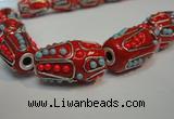 CIB310 17*26mm drum fashion Indonesia jewelry beads wholesale