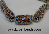 CIB337 17*33mm drum fashion Indonesia jewelry beads wholesale