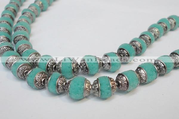 CIB382 8mm round fashion Indonesia jewelry beads wholesale