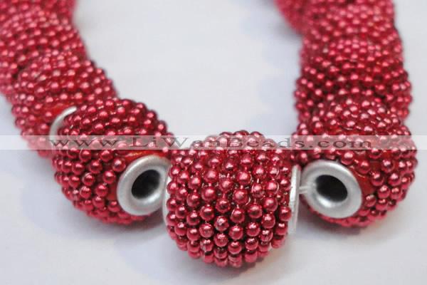 CIB391 15mm round fashion Indonesia jewelry beads wholesale