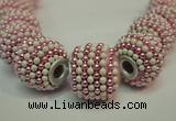 CIB393 15mm round fashion Indonesia jewelry beads wholesale