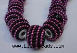 CIB395 15mm round fashion Indonesia jewelry beads wholesale