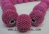 CIB411 20mm round fashion Indonesia jewelry beads wholesale