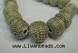 CIB412 20mm round fashion Indonesia jewelry beads wholesale