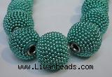 CIB414 20mm round fashion Indonesia jewelry beads wholesale