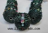 CIB461 25mm round fashion Indonesia jewelry beads wholesale