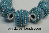 CIB473 14*14mm drum fashion Indonesia jewelry beads wholesale