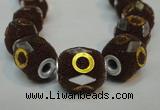 CIB483 15*16mm drum fashion Indonesia jewelry beads wholesale