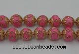 CIB548 22mm round fashion Indonesia jewelry beads wholesale