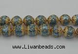 CIB551 22mm round fashion Indonesia jewelry beads wholesale