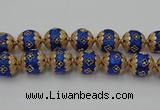 CIB552 22mm round fashion Indonesia jewelry beads wholesale