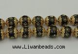 CIB555 22mm round fashion Indonesia jewelry beads wholesale