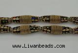 CIB612 16*60mm rice fashion Indonesia jewelry beads wholesale