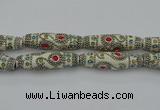 CIB645 16*60mm rice fashion Indonesia jewelry beads wholesale