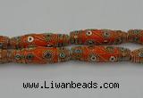 CIB667 16*60mm rice fashion Indonesia jewelry beads wholesale