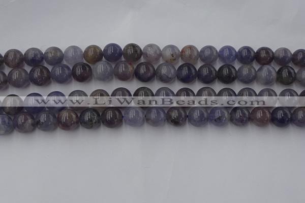 CIL102 15.5 inches 8mm round iolite gemstone beads wholesale