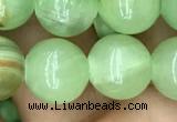 CJB311 15.5 inches 10mm round dyed green jade gemstone beads