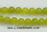 CKA04 15.5 inches 8mm round Korean jade gemstone beads