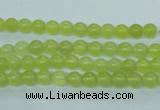 CKA102 15.5 inches 5mm round Korean jade gemstone beads