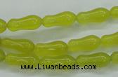 CKA19 15.5 inches 7*15mm bone Korean jade gemstone beads