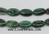 CKC111 16 inches 8*14mm oval natural green kyanite beads wholesale