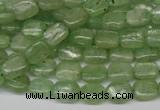 CKC259 15.5 inches 6*8mm rectangle natural green kyanite beads