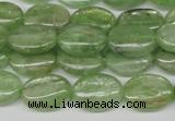 CKC267 15.5 inches 10*14mm oval natural green kyanite beads