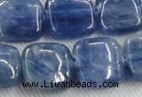 CKC525 15.5 inches 16mm square natural Brazilian kyanite beads