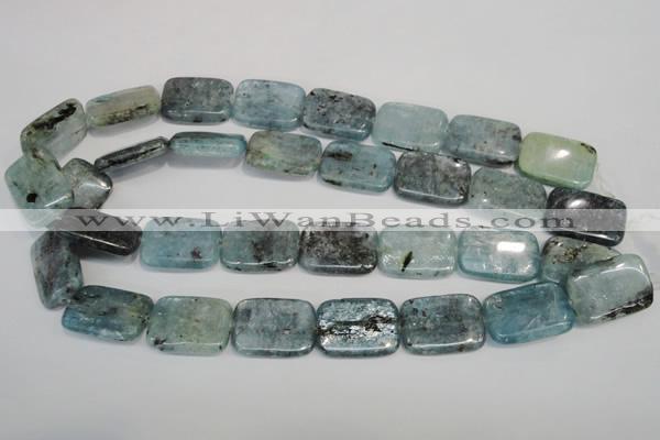 CKC53 15.5 inches 18*25mm rectangle natural kyanite beads wholesale