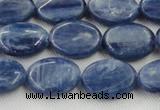 CKC532 15.5 inches 8*10mm oval natural Brazilian kyanite beads