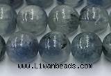 CKC775 15.5 inches 8mm round blue kyanite beads wholesale