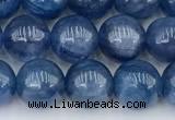 CKC790 15 inches 6mm round blue kyanite beads wholesale