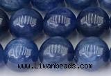 CKC806 15 inches 8mm round blue kyanite beads