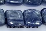 CKC826 15 inches 14*14mm - 16*16mm freeform blue kyanite beads