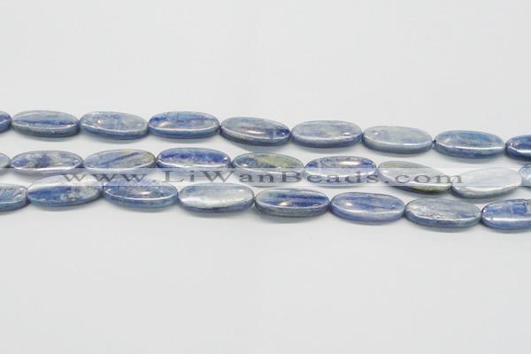 CKC93 15.5 inches 10*25mm oval natural kyanite gemstone beads