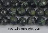 CKJ311 15.5 inches 6mm faceted round kambaba jasper beads