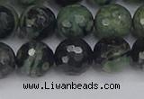 CKJ313 15.5 inches 10mm faceted round kambaba jasper beads