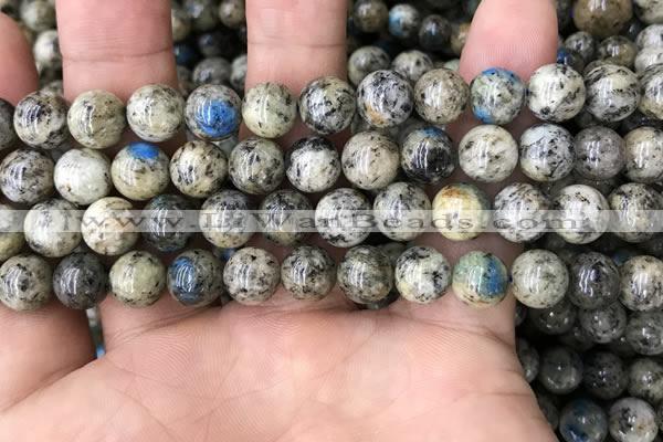 CKJ402 15.5 inches 8mm round k2 jasper beads wholesale