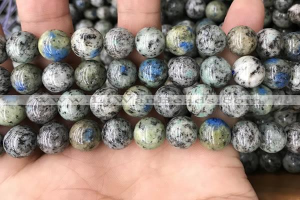 CKJ409 15.5 inches 10mm round k2 jasper beads wholesale